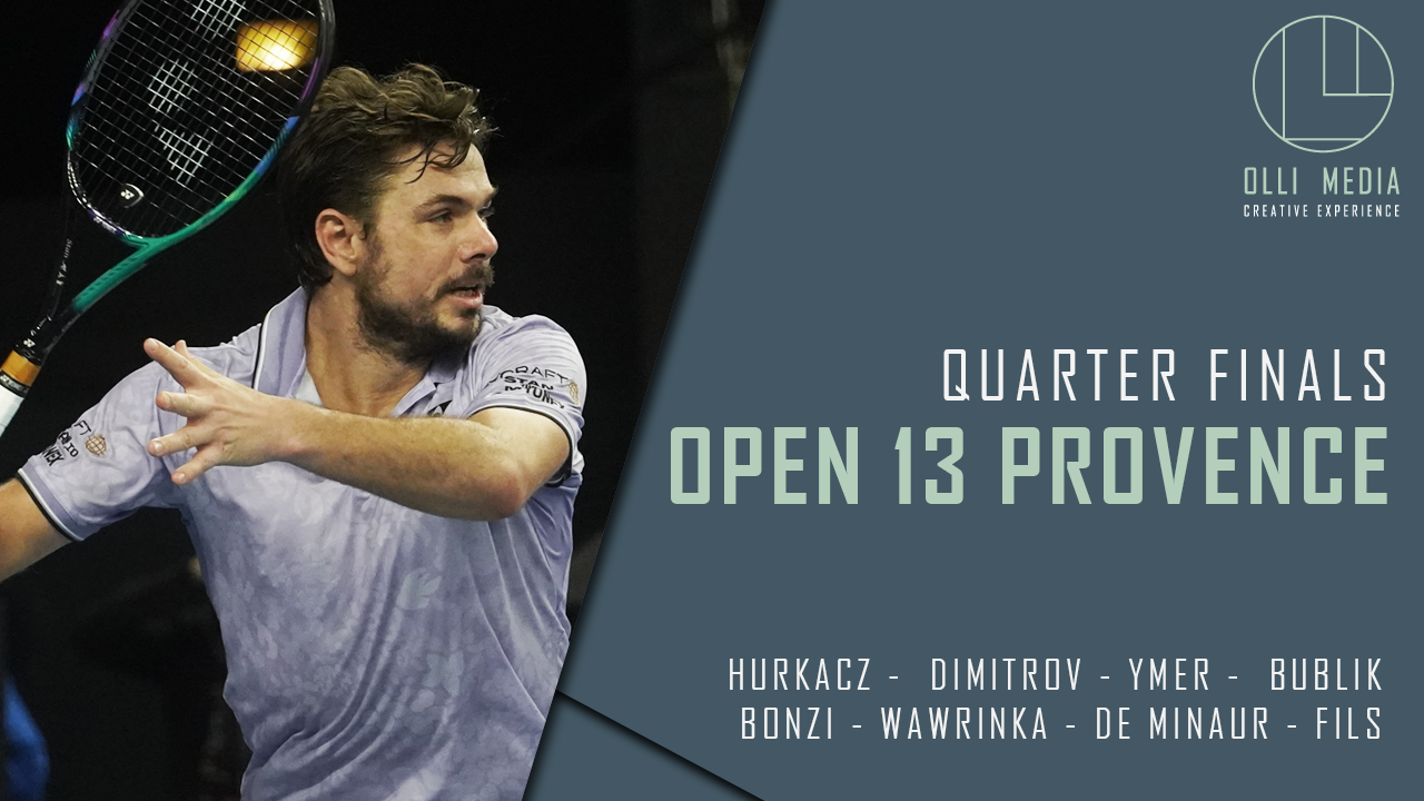 ATP TENNIS  : OPEN 13 Provence 2023 QUARTER-FINALS